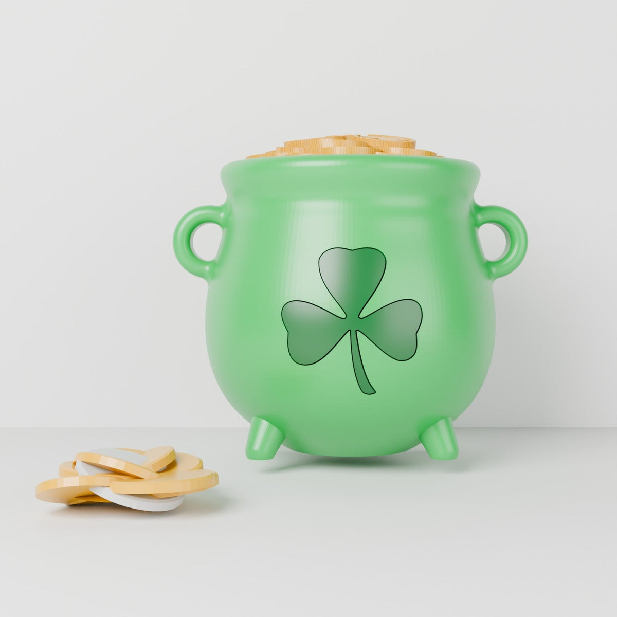 Leprechaun Cauldron Money Box – Pot of Gold Coin Bank - Northern Foundry