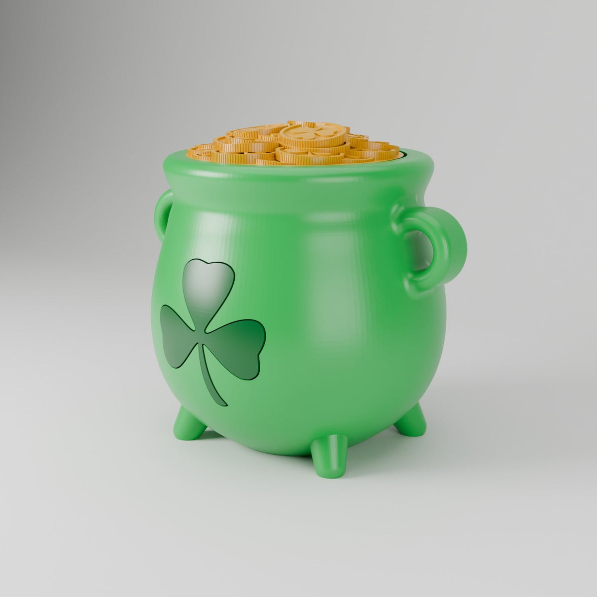 Leprechaun Cauldron Money Box – Pot of Gold Coin Bank - Northern Foundry
