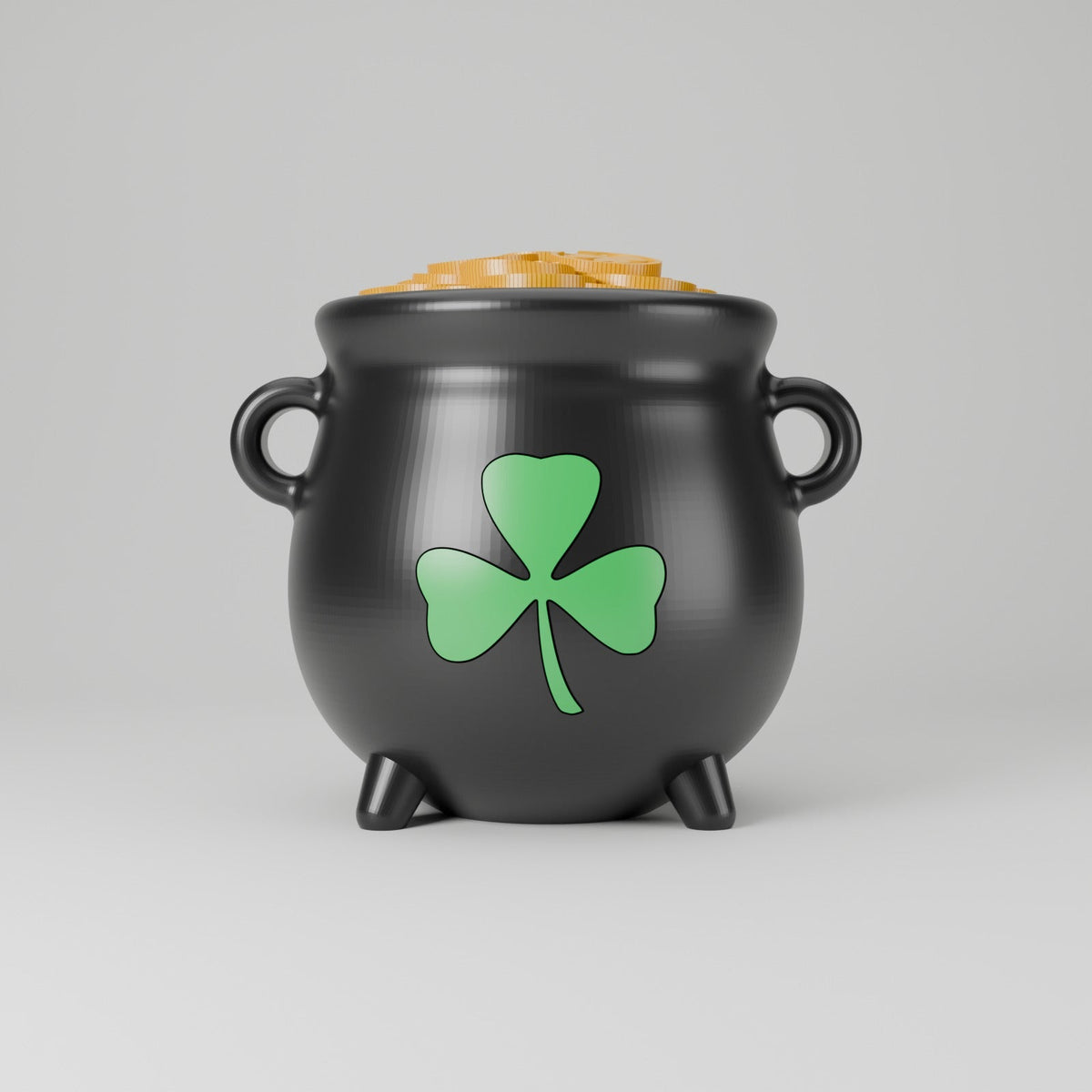Leprechaun Cauldron Money Box – Pot of Gold Coin Bank - Northern Foundry