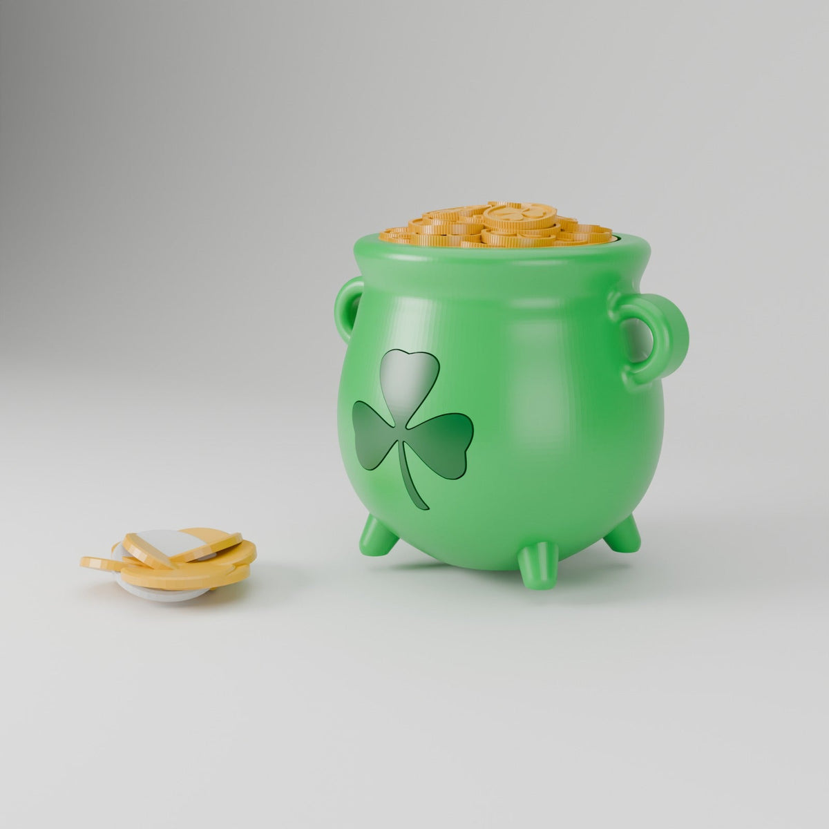 Leprechaun Cauldron Money Box – Pot of Gold Coin Bank - Northern Foundry