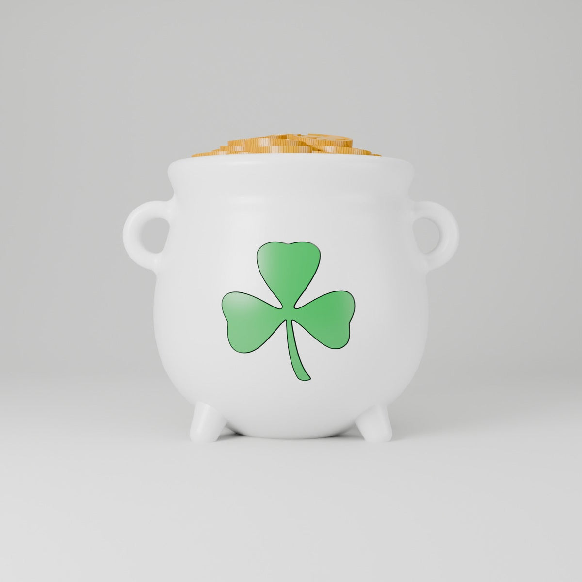 Leprechaun Cauldron Money Box – Pot of Gold Coin Bank - Northern Foundry