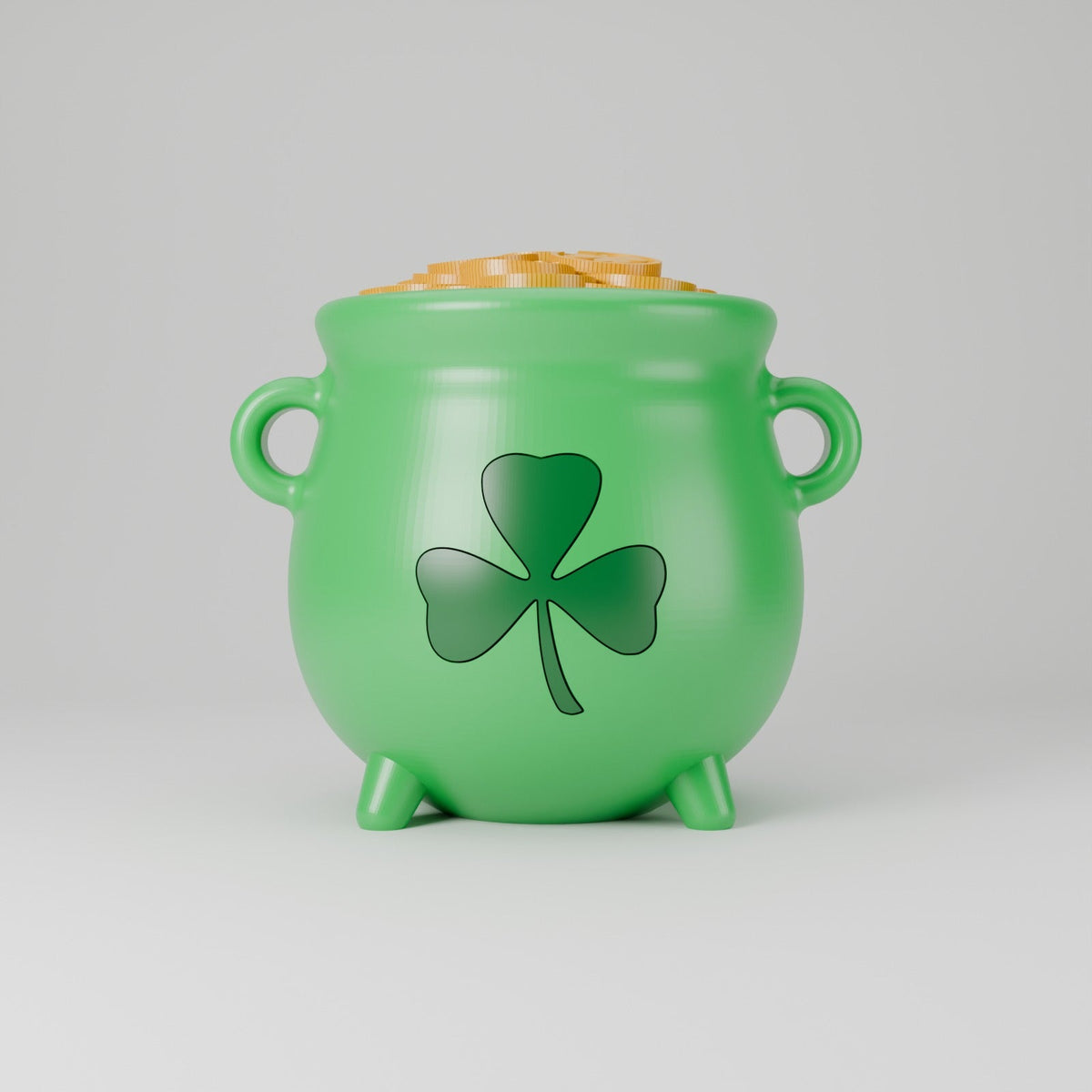 Leprechaun Cauldron Money Box – Pot of Gold Coin Bank - Northern Foundry