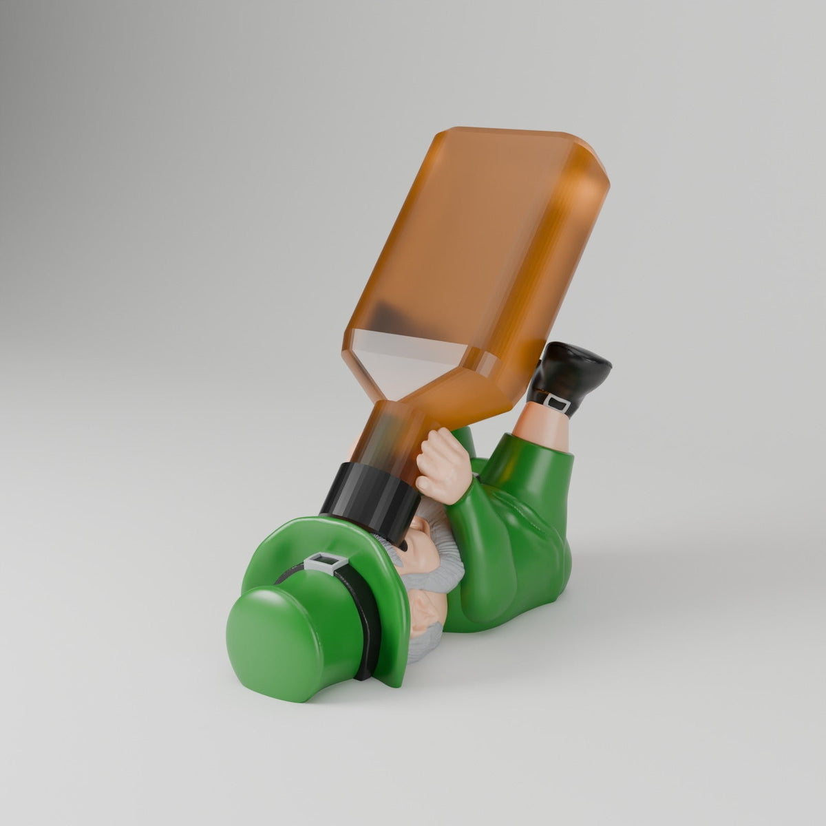 Leprechaun Mini Bottle Holder – St Patrick's Day Holder for a 50 ml Miniature Liquor Bottle - Northern Foundry