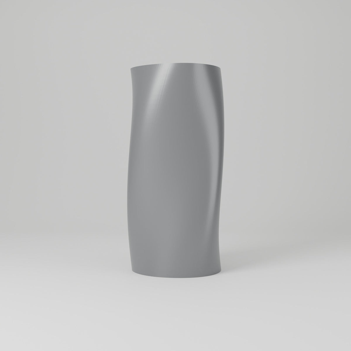 Lilith Twisted Column Vase – Modern Sculptural Vase - Northern Foundry