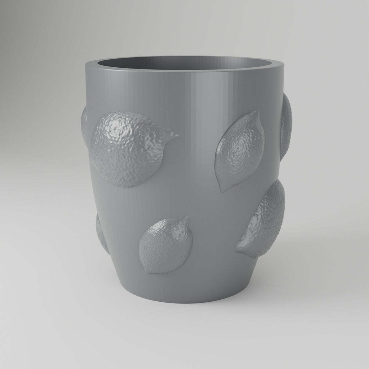 Limone Pop Planter – Lemon Relief Plant Pot - Northern Foundry