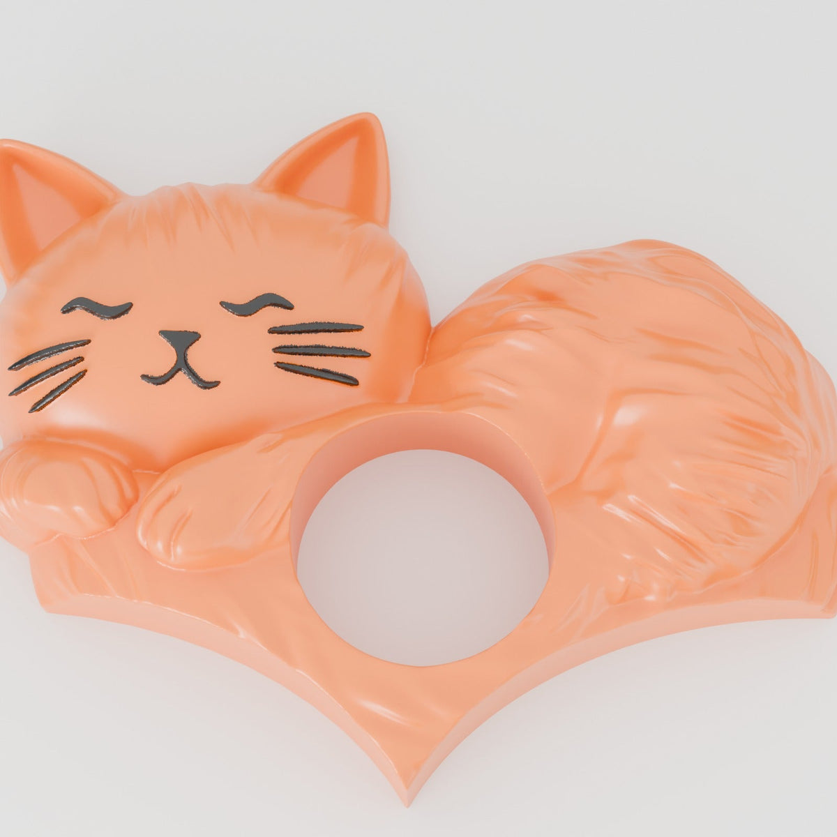 Loafing Cat Thumb Page Holder – Sleepy Cat Book Page Holder - Northern Foundry