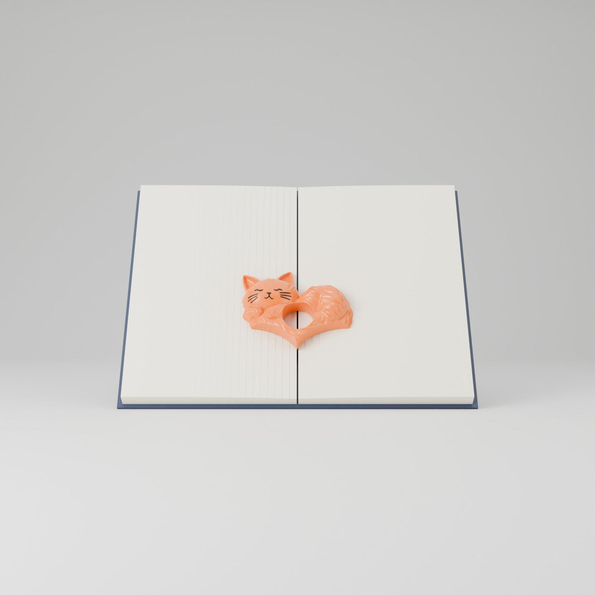 Loafing Cat Thumb Page Holder – Sleepy Cat Book Page Holder - Northern Foundry
