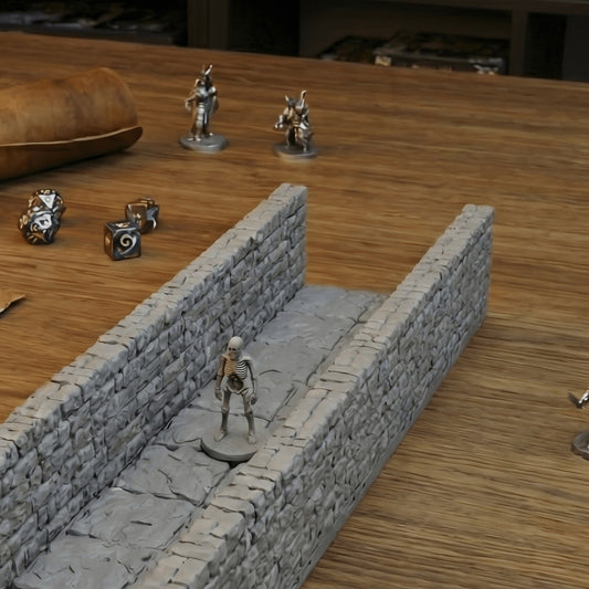 Long Hall Runner Corridor – Dragonlock 28mm Dungeon - Northern Foundry