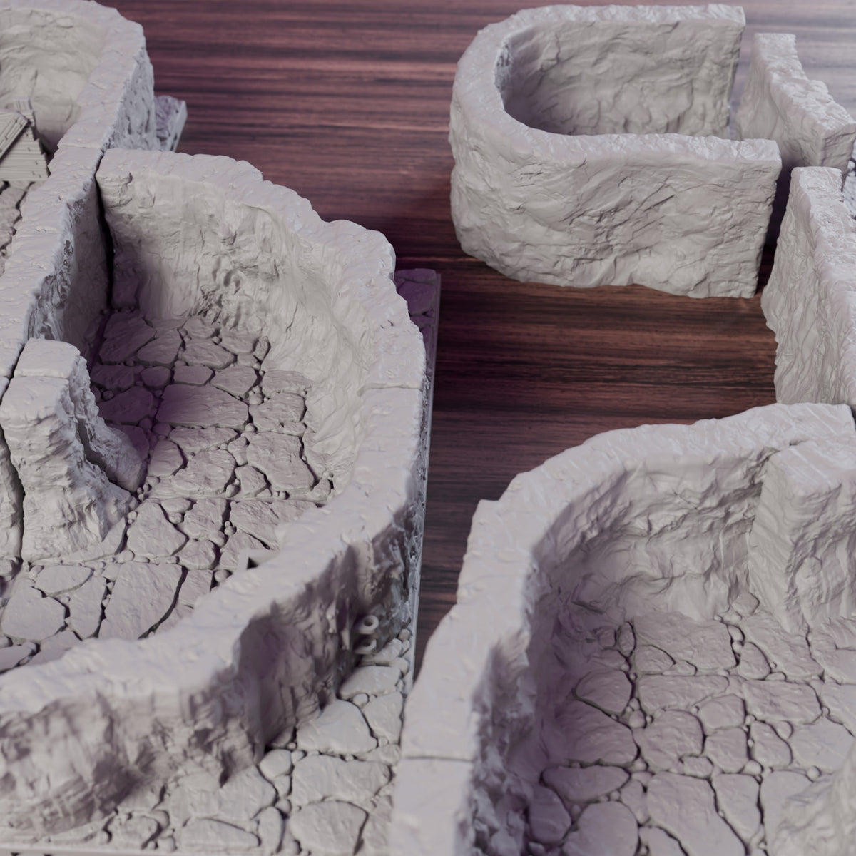 Mine Cart Run Winding Mine Tunnels – Dragonlock 28mm Lost Caverns - Northern Foundry