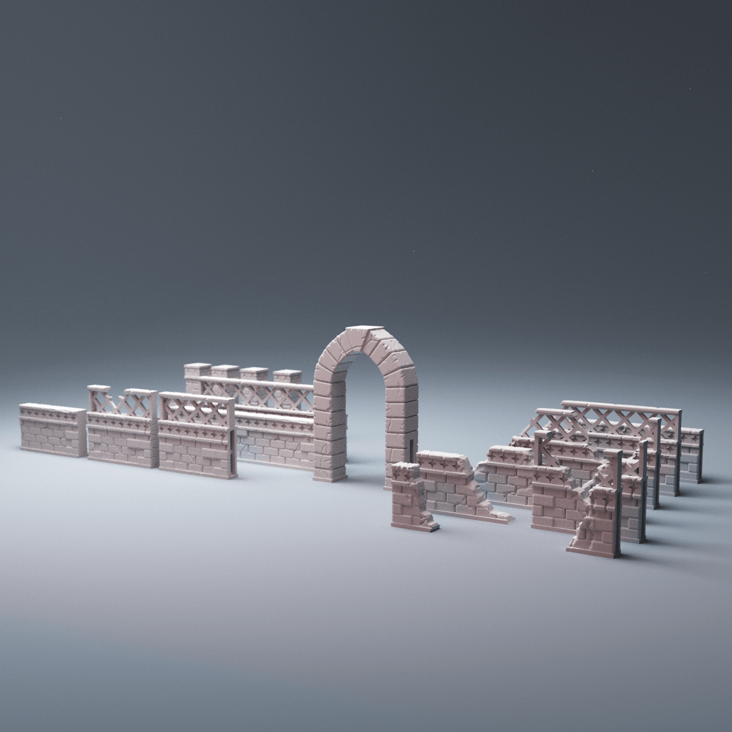 Modern Warfare Middle Eastern Combat Zone — FOB, Market &amp; Compound Terrain (28mm/32mm/40mm) - Northern Foundry