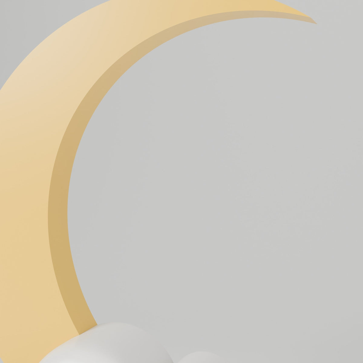 Moon and Cloud Wall Shelf – Nursery & Kids Room Floating Shelf - Northern Foundry