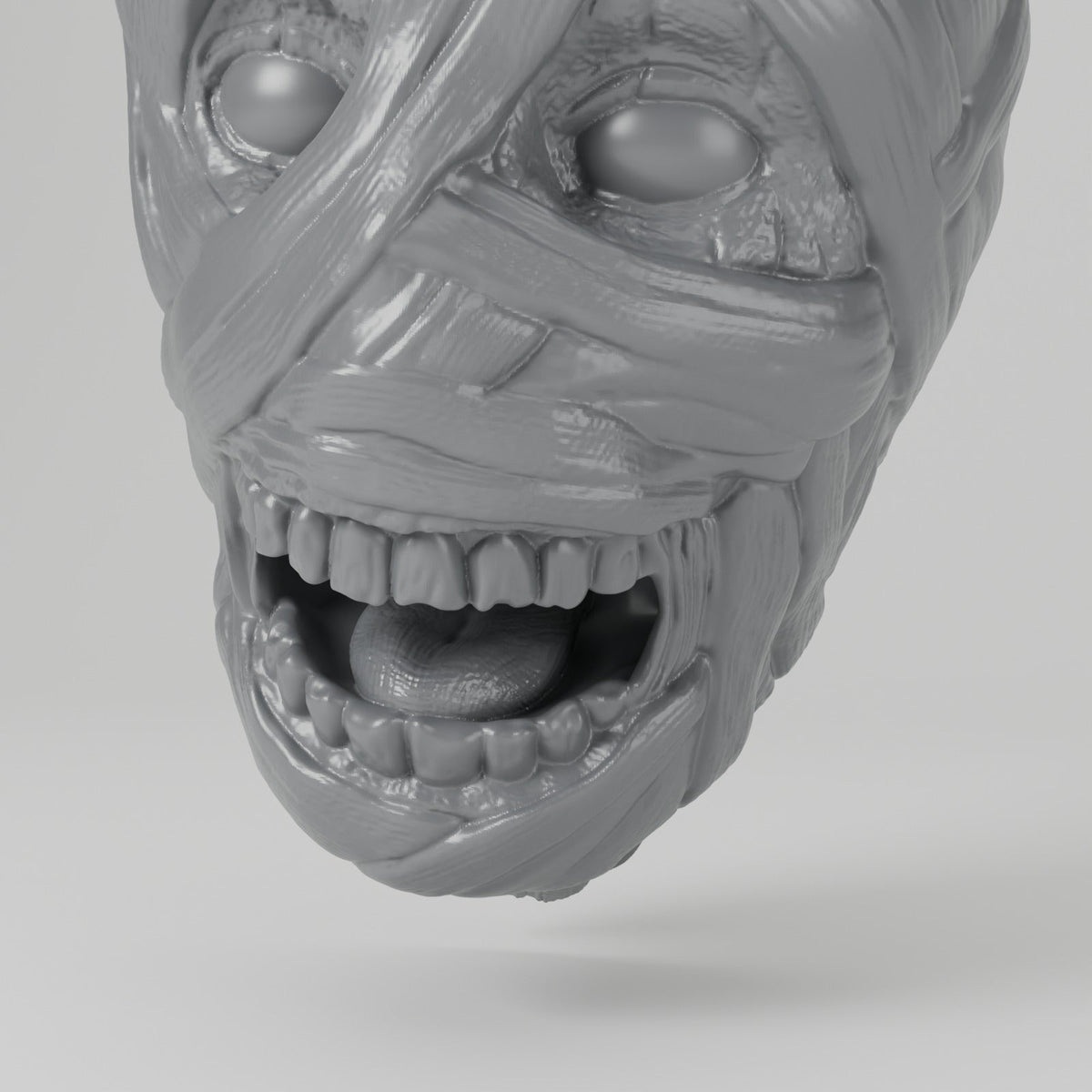 Mummy Head Wall Mount – Spooky Headphone Holder - Northern Foundry