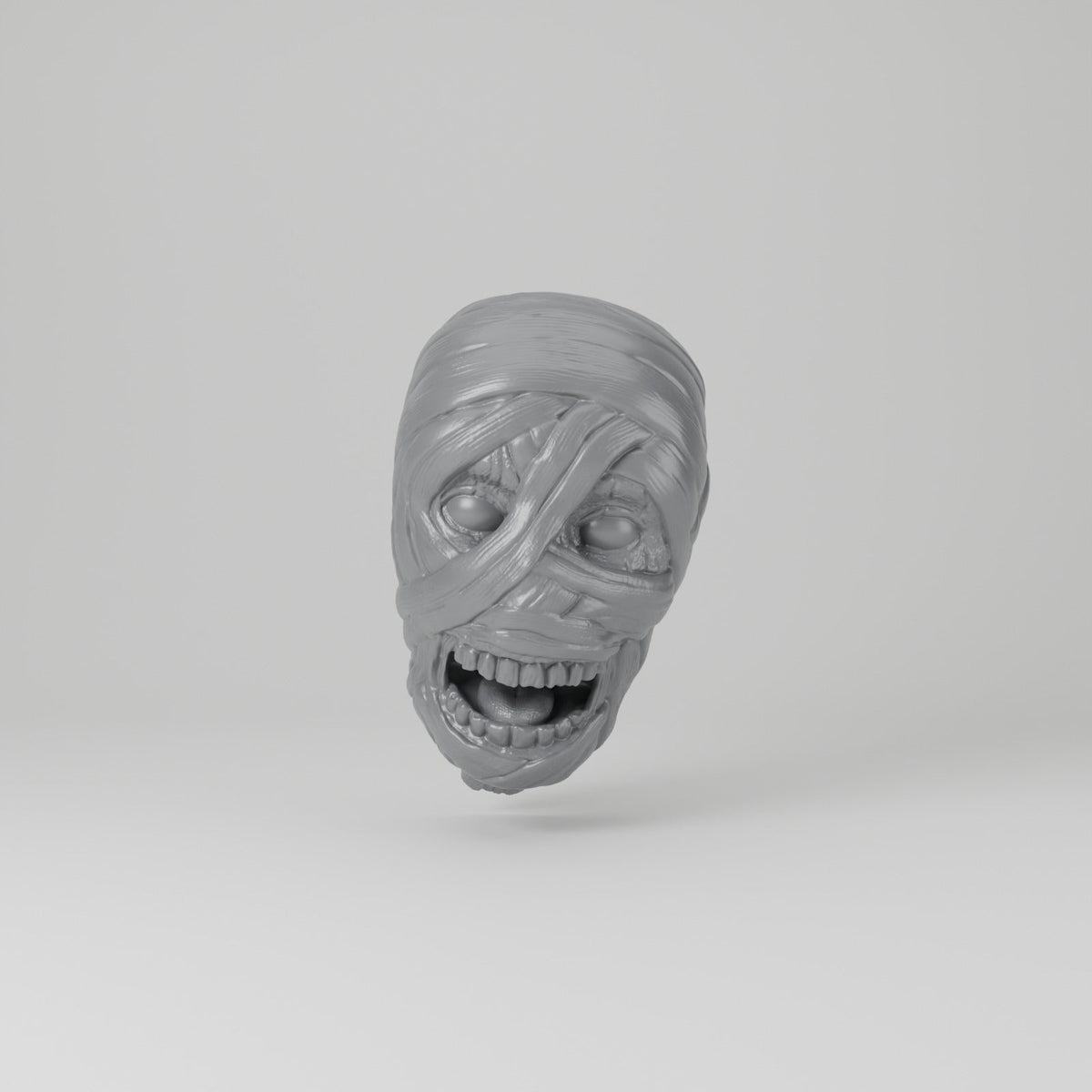 Mummy Head Wall Mount – Spooky Headphone Holder - Northern Foundry