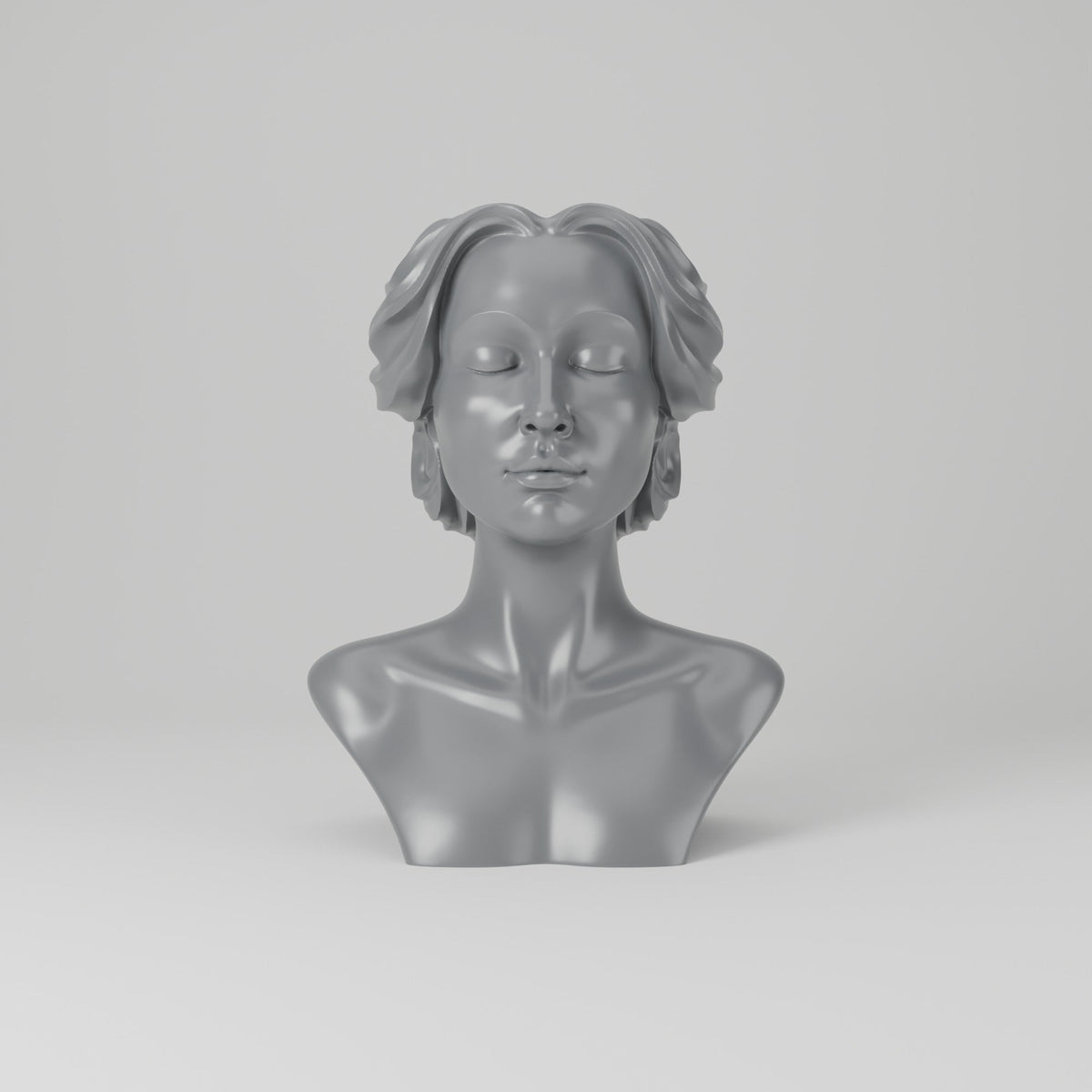 Muse Head Vase – Classic Female Bust Flower Vase - Northern Foundry