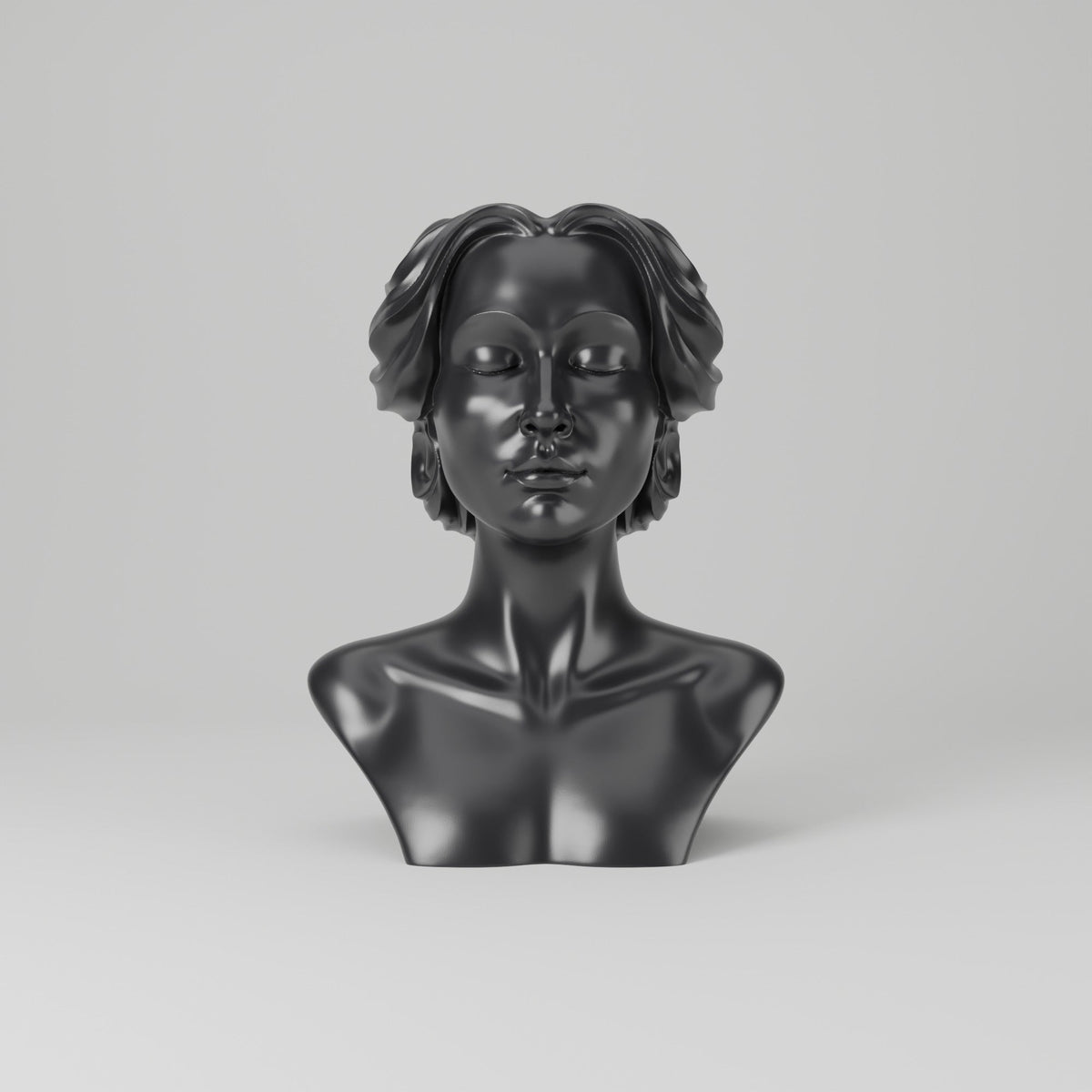 Muse Head Vase – Classic Female Bust Flower Vase - Northern Foundry