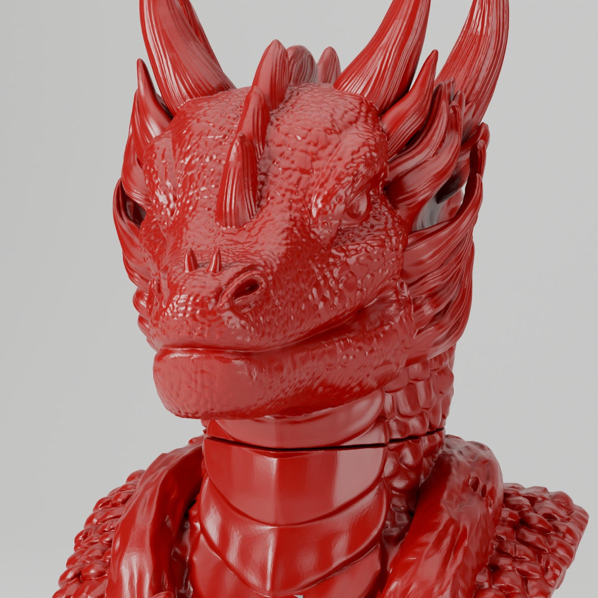 Mythical Dragon Gaming Station – Controller and Headset Stand Dragon Bust - Northern Foundry