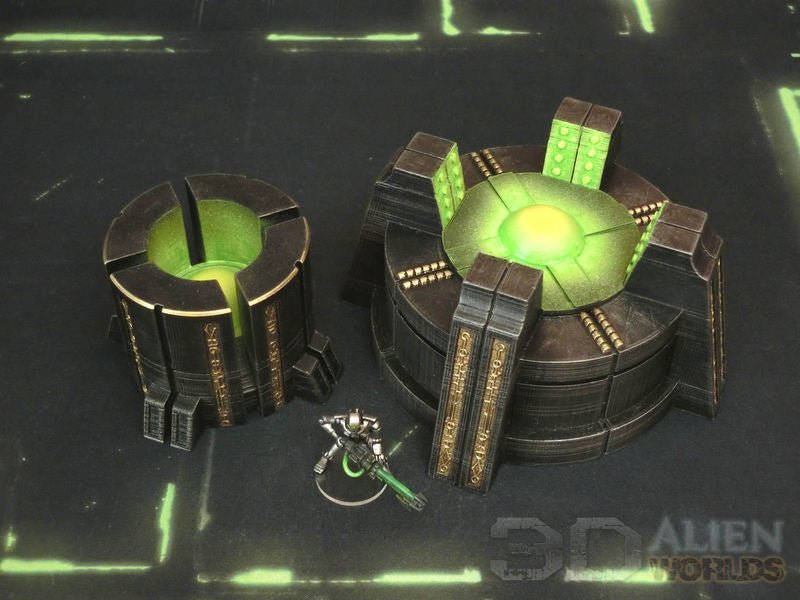 Necrontyr Complete Tomb-World Mega Bundle – Full Alien Terrain Set (28mm/32mm/40mm) - Northern Foundry