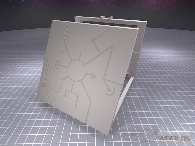 Necrontyr Pyramid – Alien Tomb-World Centerpiece (28mm/32mm/40mm) - Northern Foundry