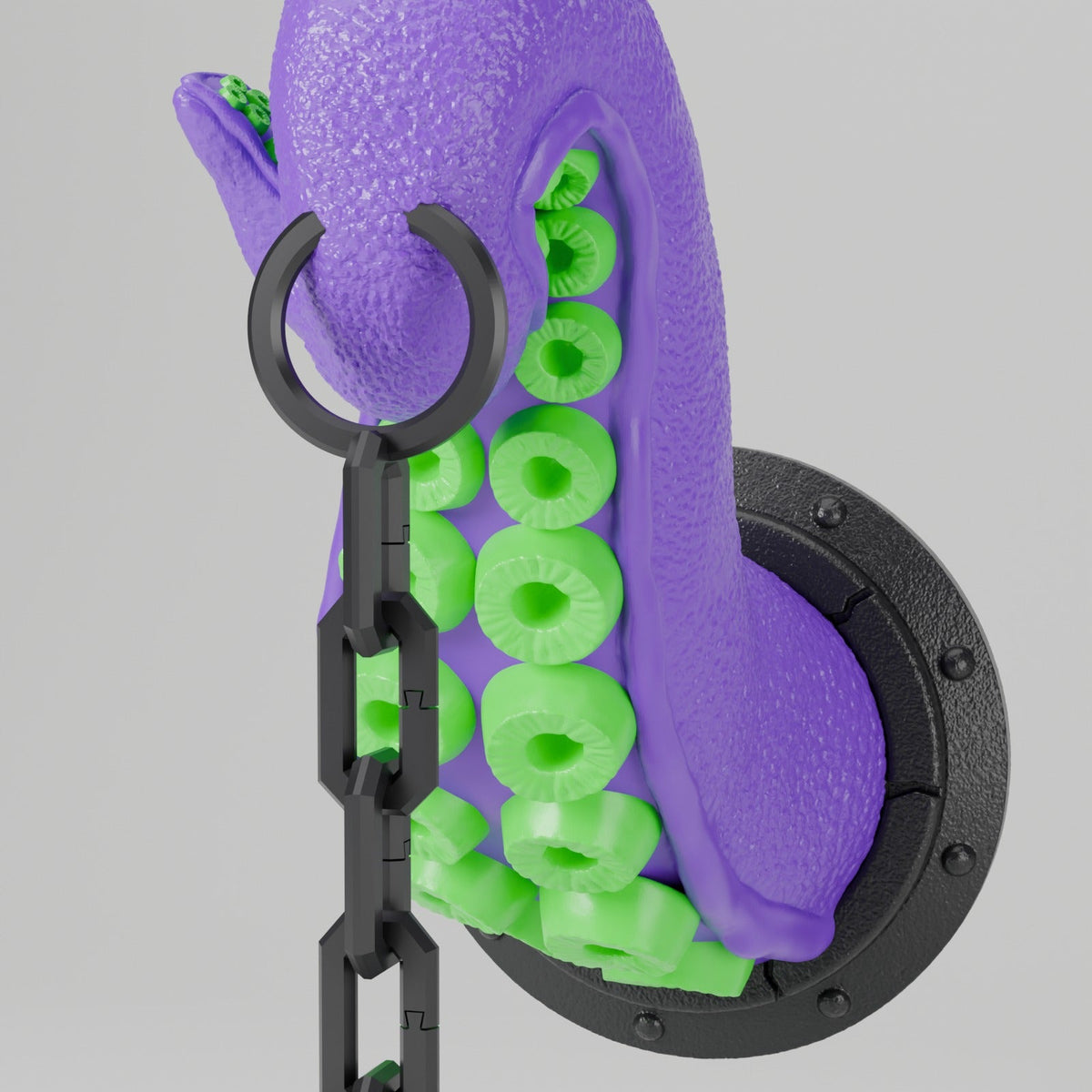 Octopus Tentacle Wall Lantern – Porthole Wall Light for Battery LED Tealight - Northern Foundry