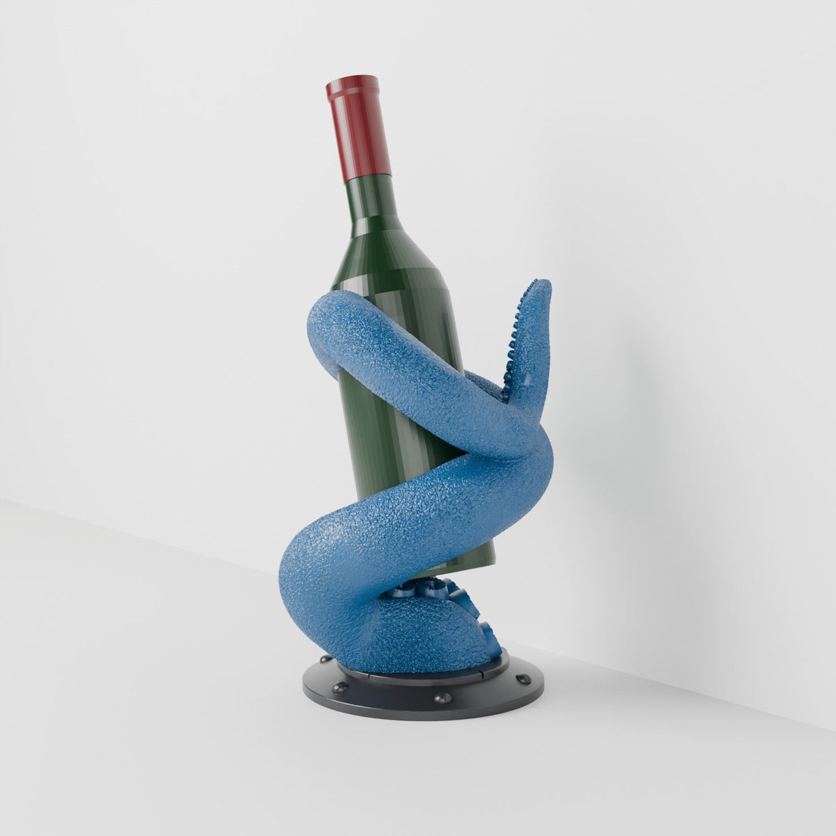 Octopus Tentacle Wine Bottle Holder – Nautical Wine Rack - Northern Foundry