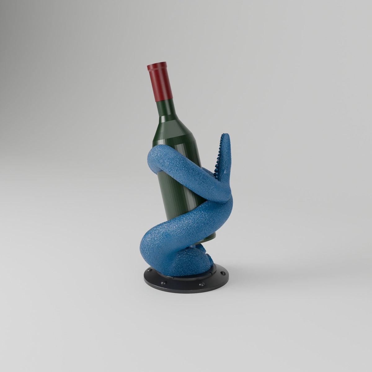 Octopus Tentacle Wine Bottle Holder – Nautical Wine Rack - Northern Foundry