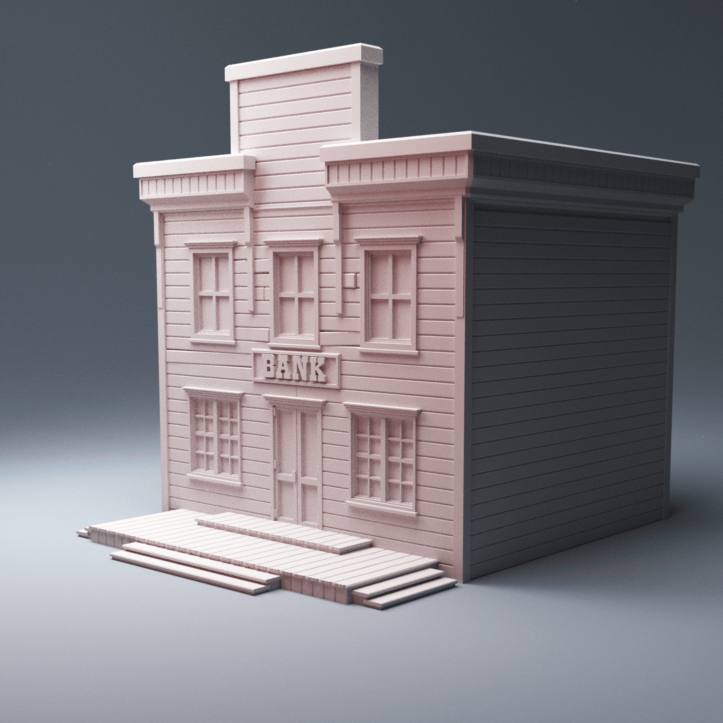 Old West Town Terrain Bundle – 6 Wild West Buildings (28mm, Dead Man's Hand) - Northern Foundry
