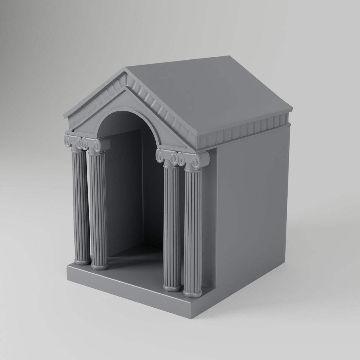 Olympus Tealight Holder – Greek Temple LED Candle Shrine - Northern Foundry