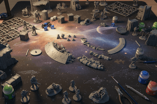 Orbital Battlefield | Space Station Wreckage & Scatter | Fat Dragon Games | Battlefront Valkyrie - Northern Foundry