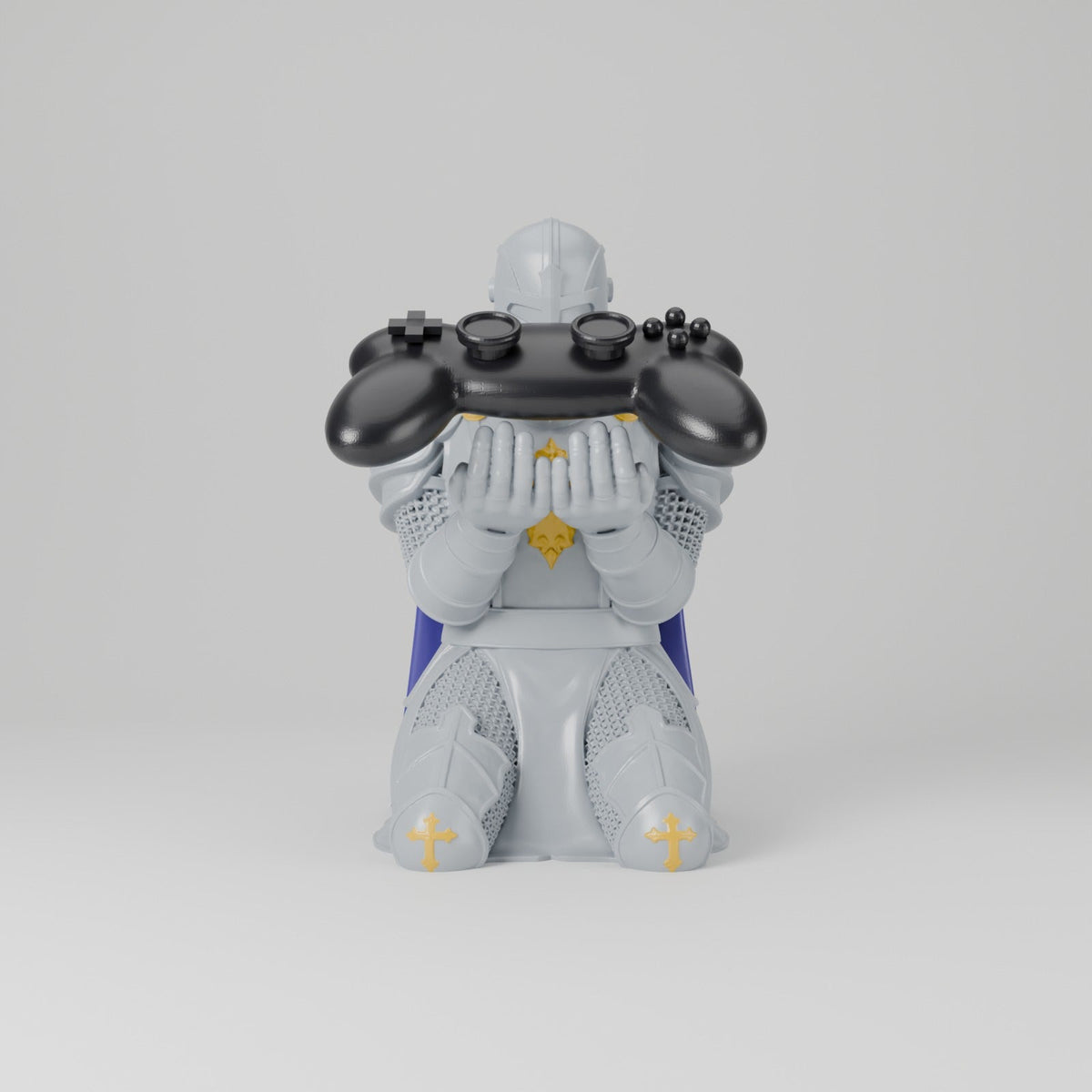 Paladin Controller Stand – Kneeling Knight Game Controller Holder - Northern Foundry