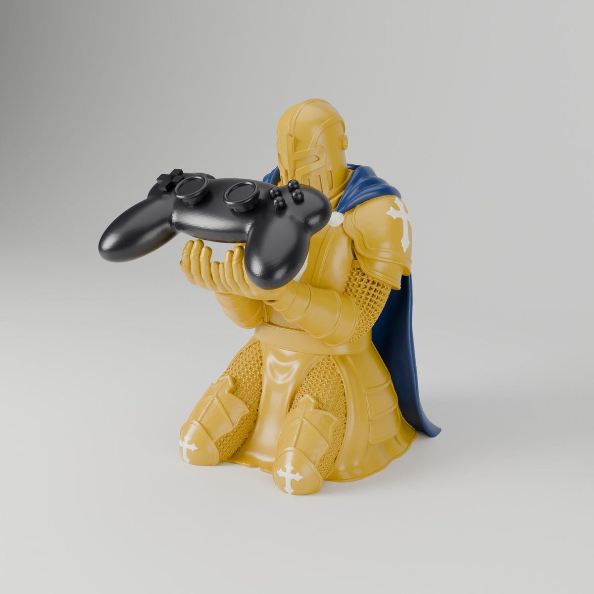 Paladin Controller Stand – Kneeling Knight Game Controller Holder - Northern Foundry