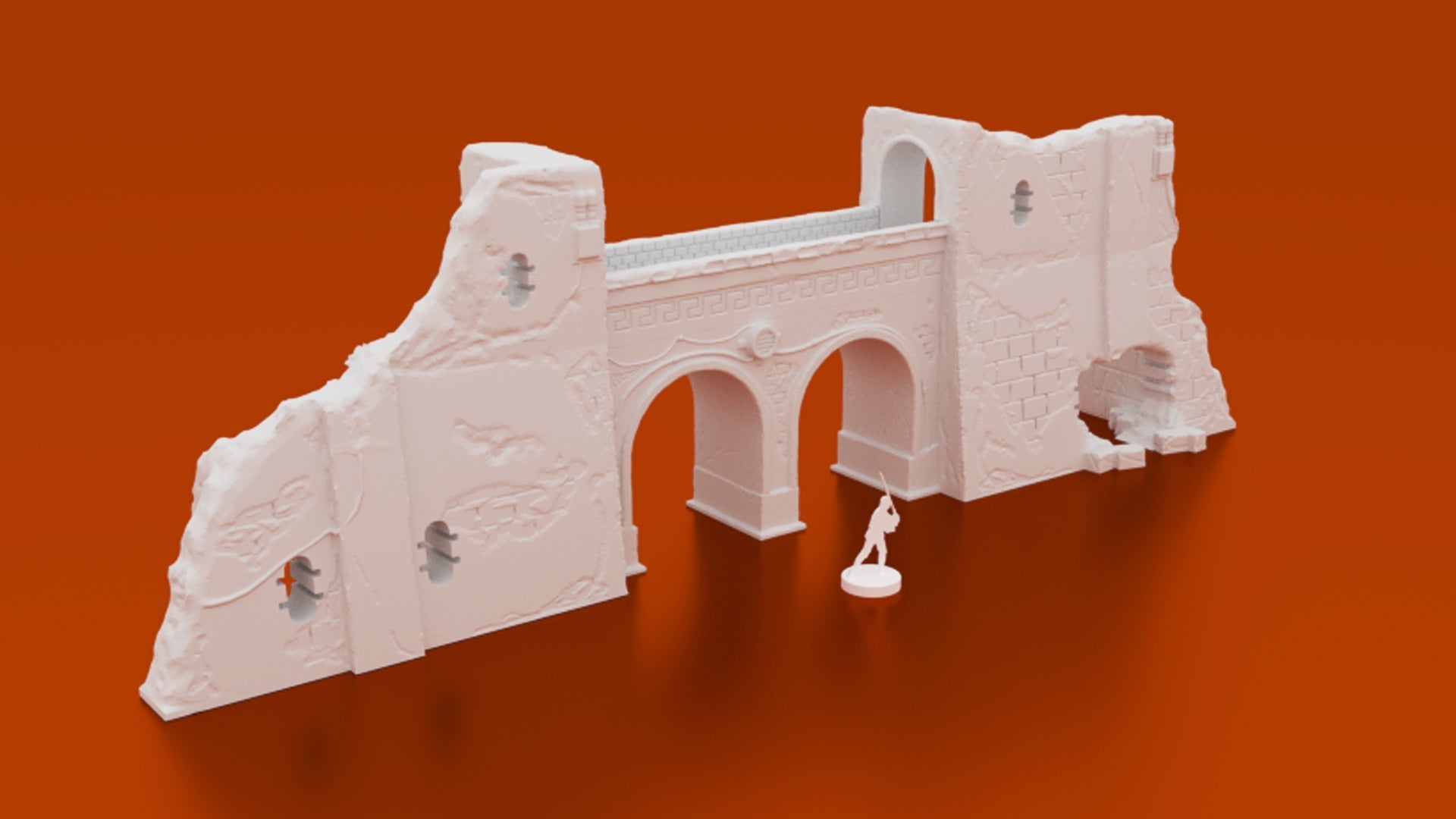 Pilgrim City Mega Terrain Bundle – 11 Sci-Fi Holy City Structures (28mm/40mm) - Northern Foundry