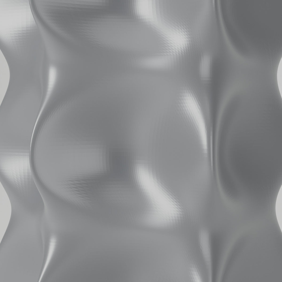Plexo Geometric Wave Vase – Modern Sculptural Vase - Northern Foundry