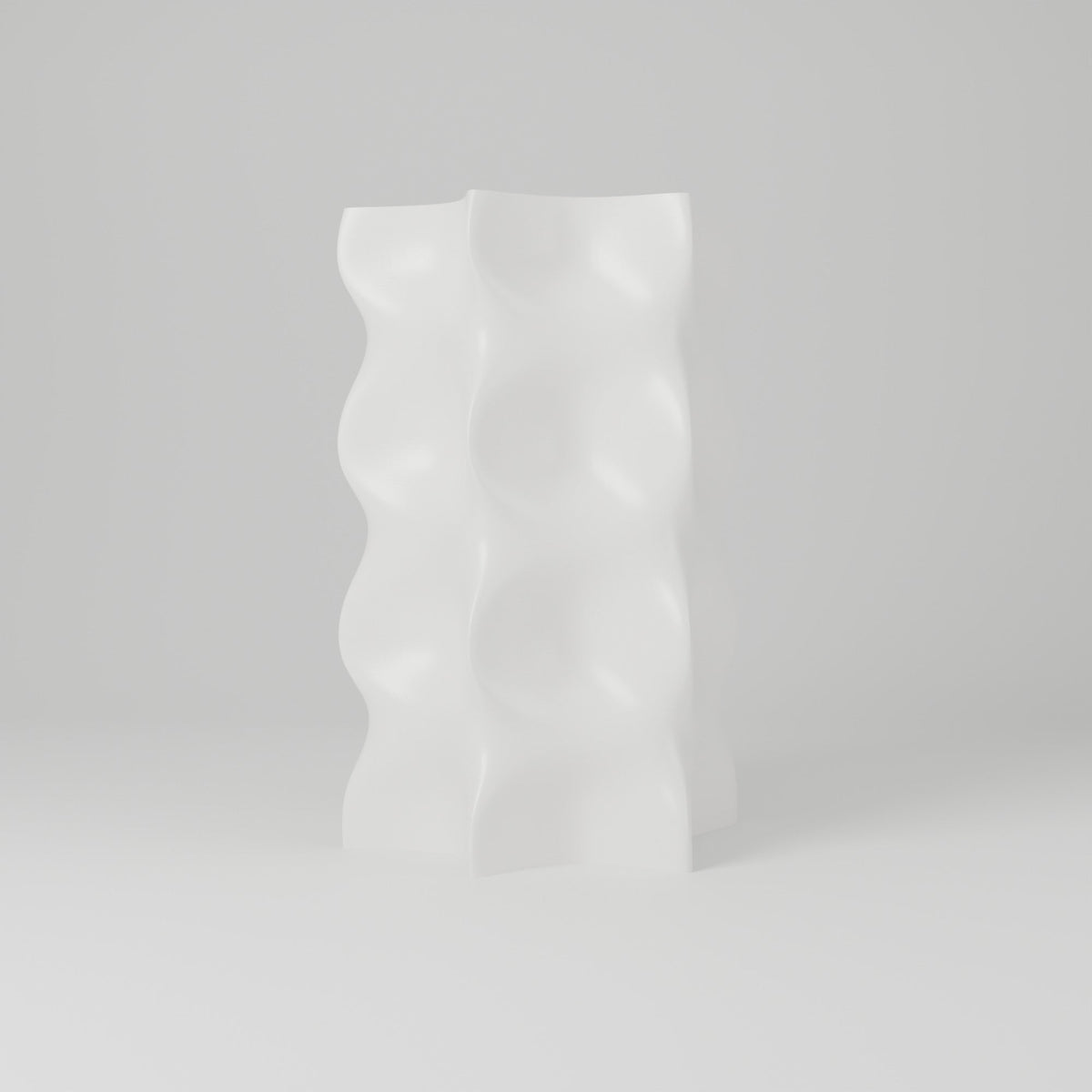 Plexo Geometric Wave Vase – Modern Sculptural Vase - Northern Foundry