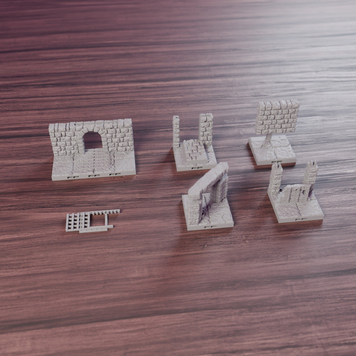 Portcullis & Secret Door Pack – 6 Working Mechanisms (Dragonlock 28mm) - Northern Foundry