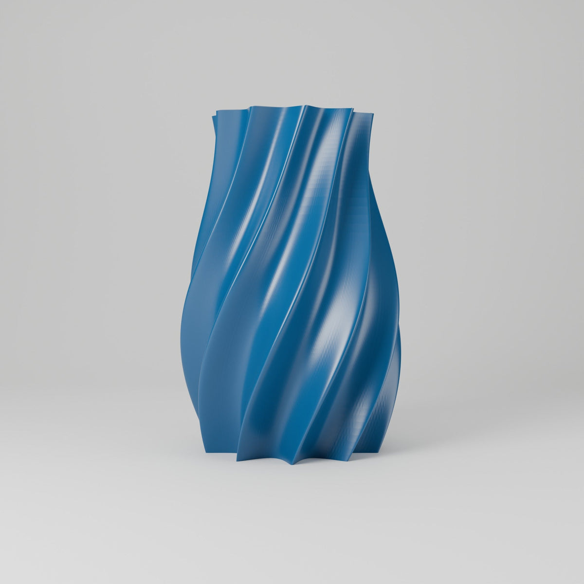 Raora Swirl Flower Vase – Modern Twisted Vase - Northern Foundry