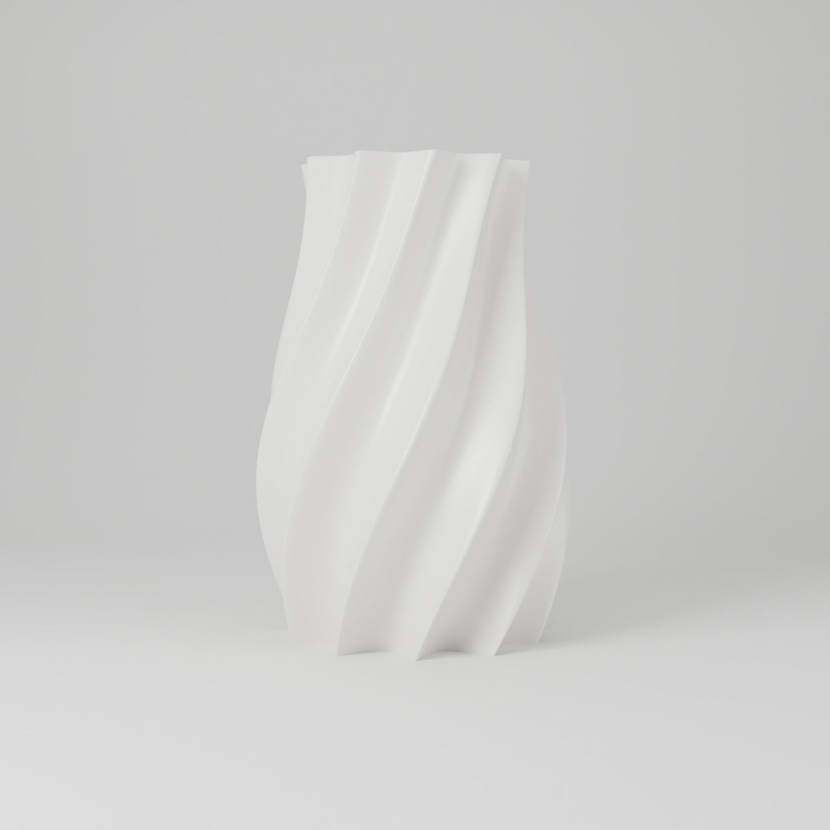 Raora Swirl Flower Vase – Modern Twisted Vase - Northern Foundry
