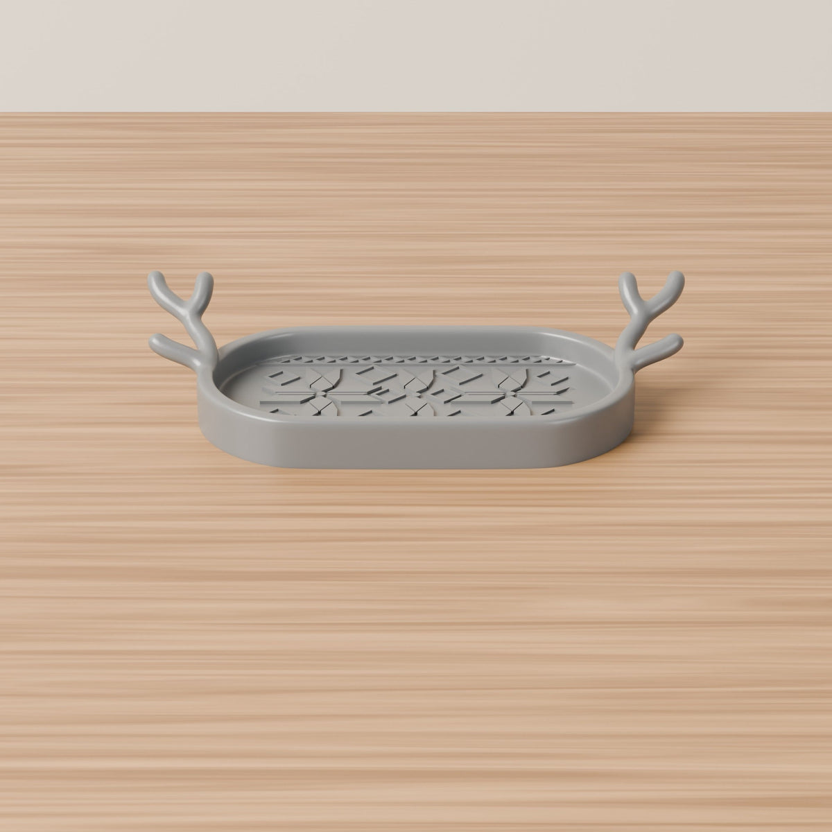 Reindeer Antler Tray – Nordic Sweater Pattern Trinket & Jewelry Dish - Northern Foundry