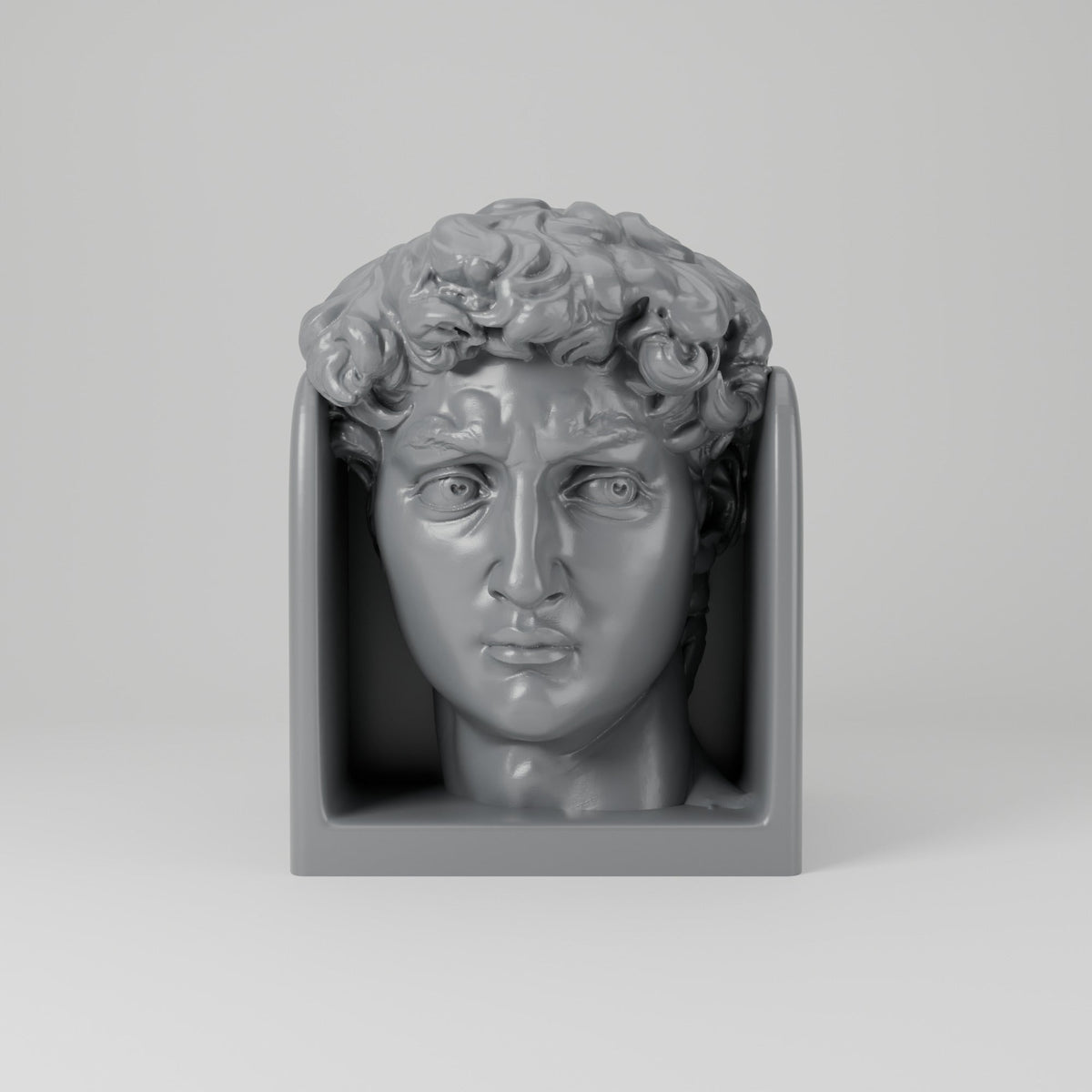 Renaissance Head Pen Holder – Classical Statue Desk Organizer - Northern Foundry