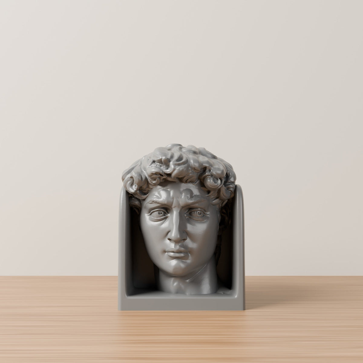 Renaissance Head Pen Holder – Classical Statue Desk Organizer - Northern Foundry