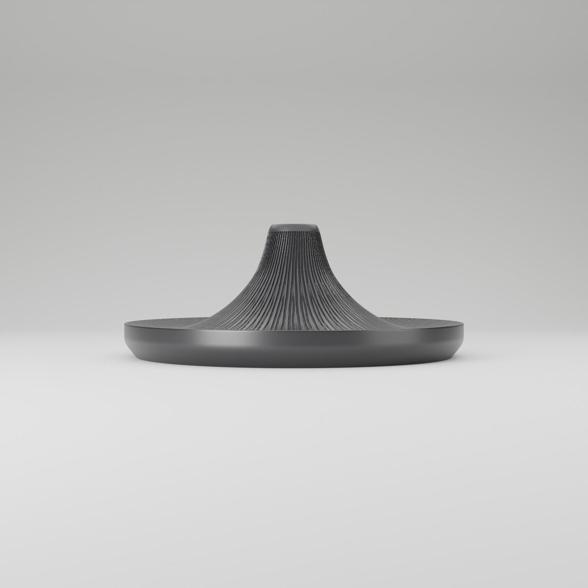 Ripple Bud Vase & Tray – Fluted Volcano Stem Holder - Northern Foundry
