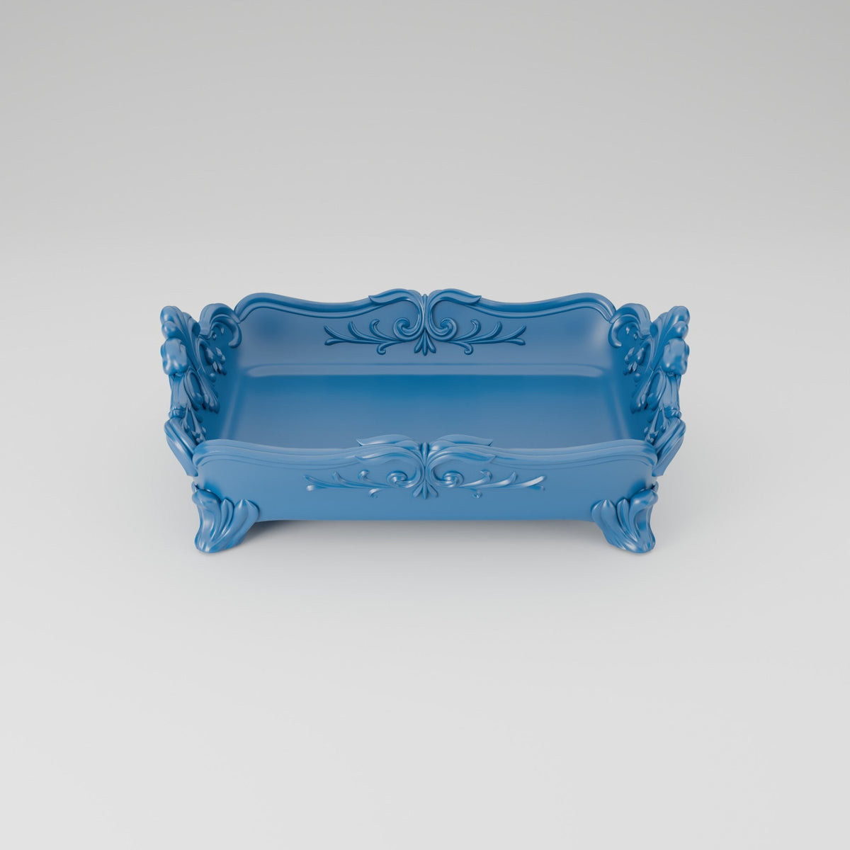 Rocaille Decorative Tray – Ornate Baroque Vanity Tray - Northern Foundry