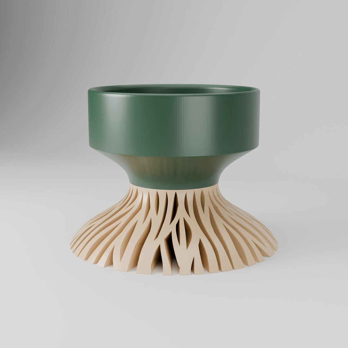 Rooted Planter – Plant Pot on Flared Tree Root Base - Northern Foundry