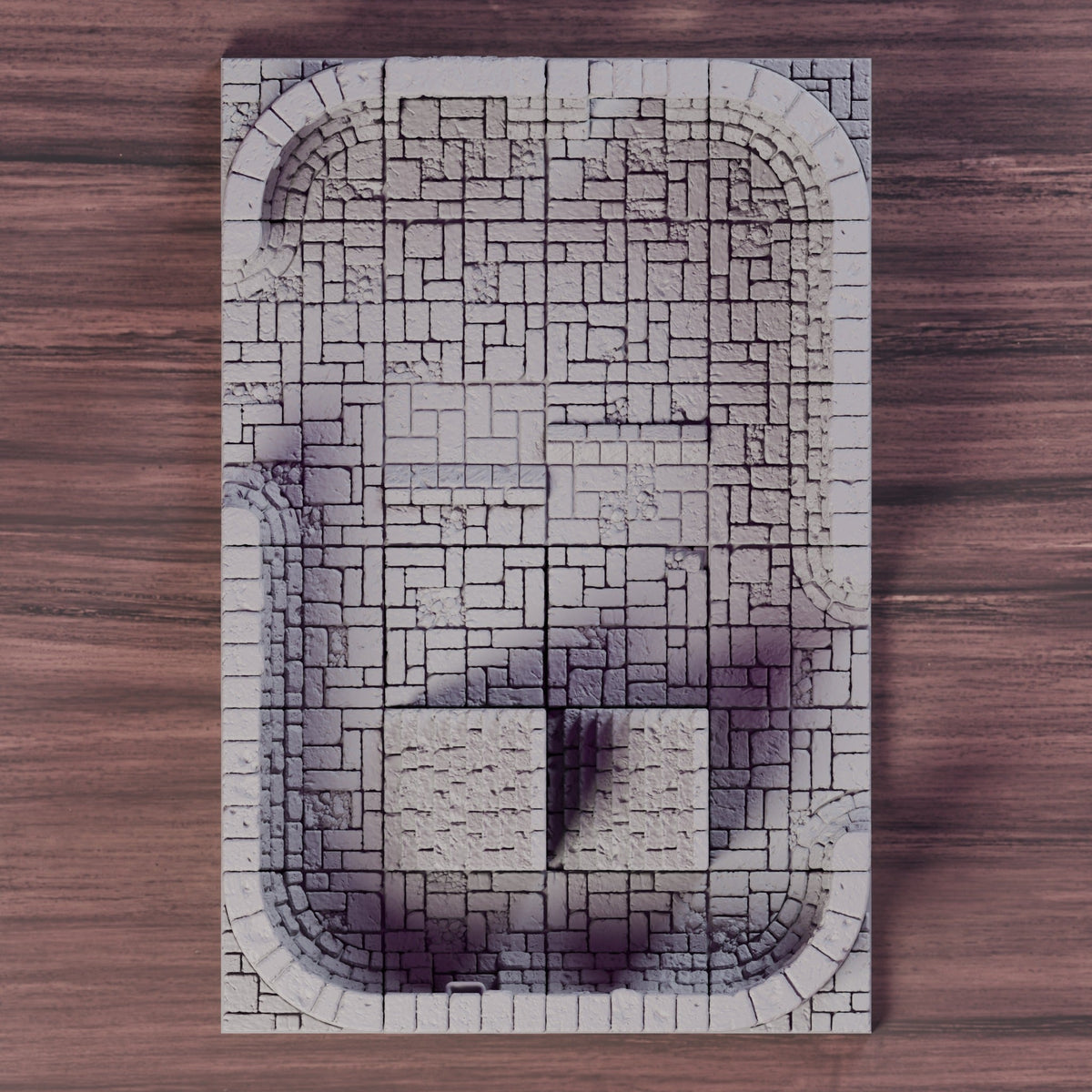 Ruined Sewer Chamber 8x8" – Dragonlock 28mm Lost Sewers Terrain - Northern Foundry