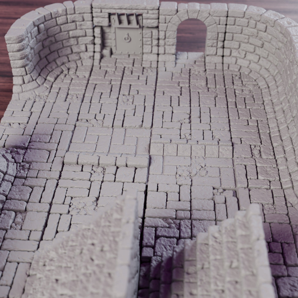 Ruined Sewer Chamber 8x8" – Dragonlock 28mm Lost Sewers Terrain - Northern Foundry