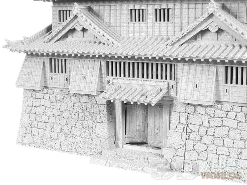 Samurai Castle Centrepiece – Feudal Japan Keep (28mm) - Northern Foundry