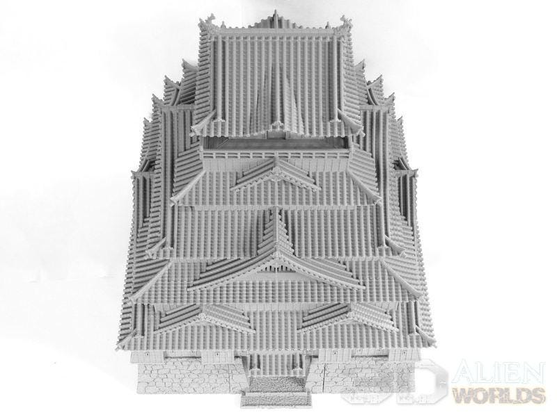 Samurai Castle Centrepiece – Feudal Japan Keep (28mm) - Northern Foundry