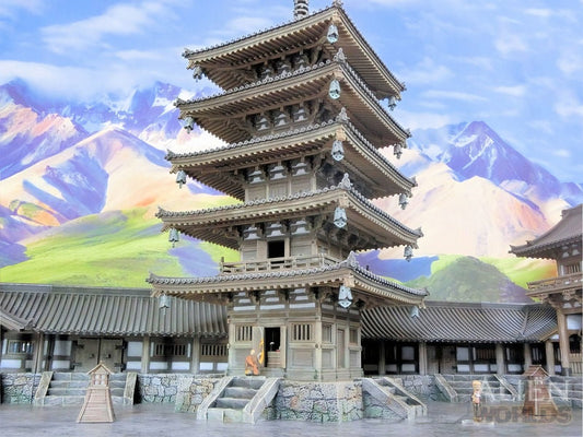 Samurai Temple Pagoda – Towering 5-Storey Centrepiece (28mm) - Northern Foundry