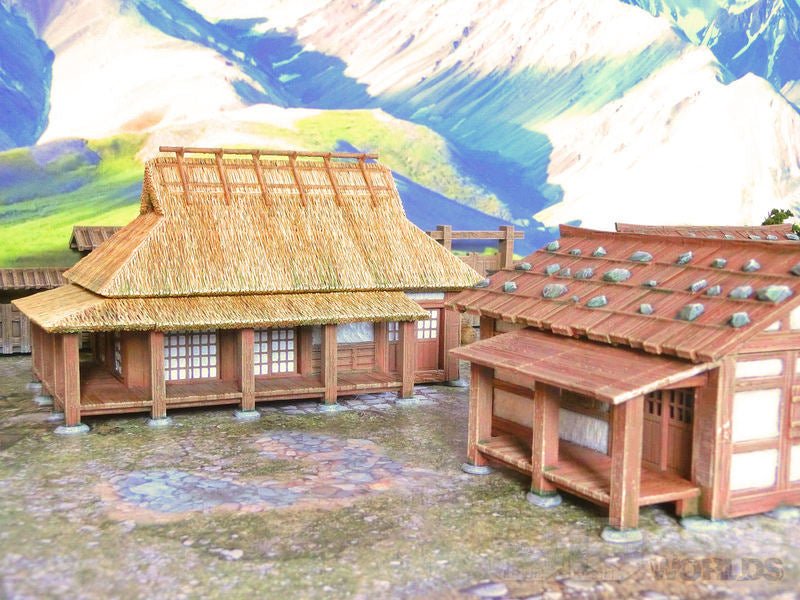 Samurai Village Bundle – Complete Feudal Japanese Town (28mm) - Northern Foundry