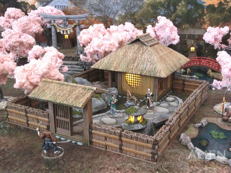 Samurai Village Bundle – Complete Feudal Japanese Town (28mm) - Northern Foundry