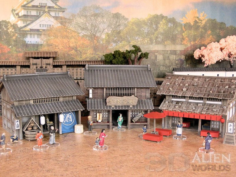Samurai Village Bundle – Complete Feudal Japanese Town (28mm) - Northern Foundry